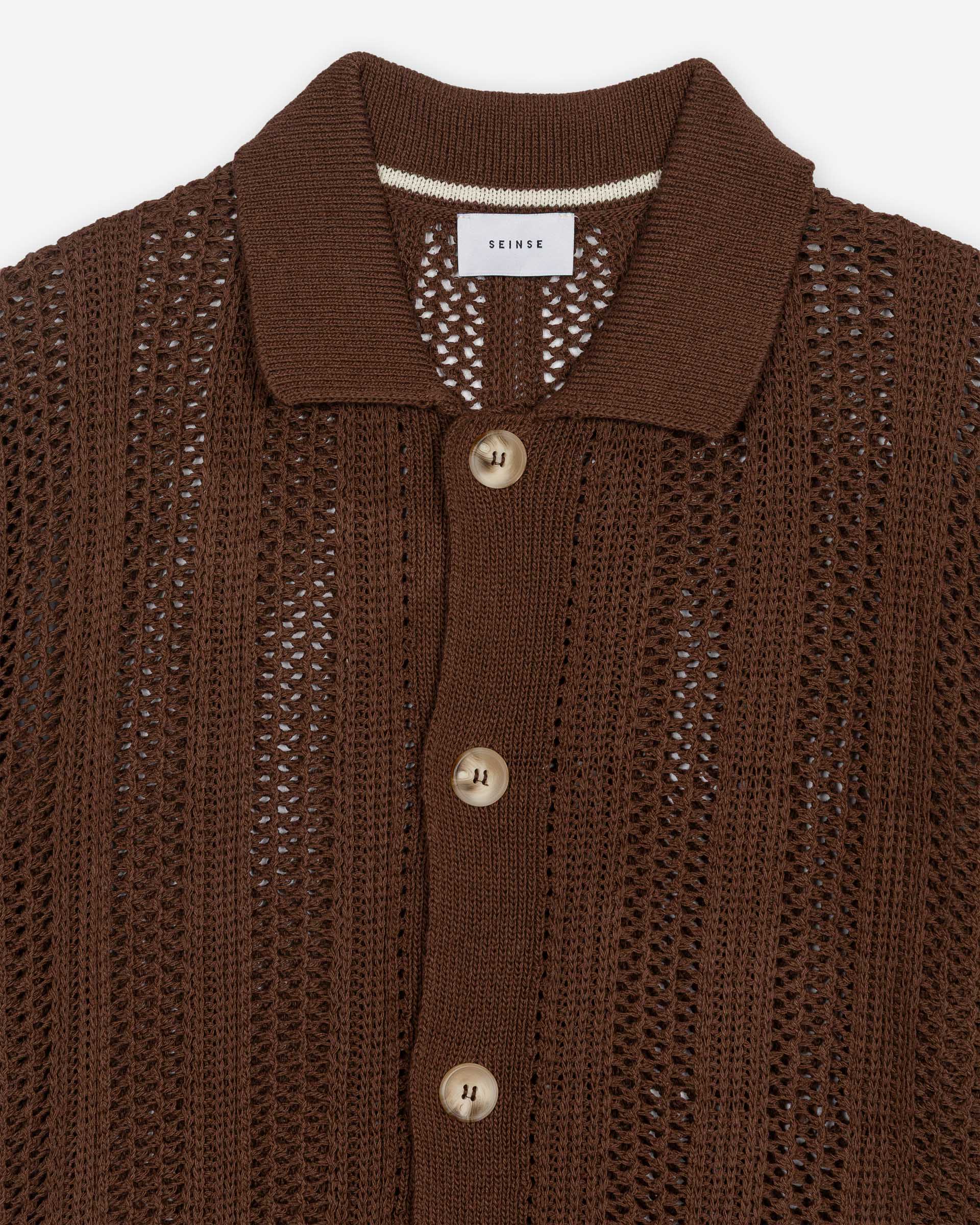 Camisa de malha de manga curta Seinse