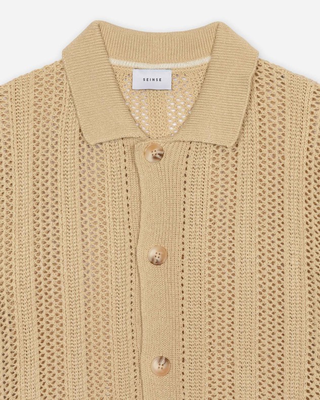 Camisa de malha de manga curta Seinse