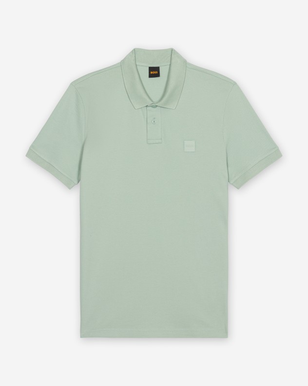 Polo de piqu� de algod�n Boss
