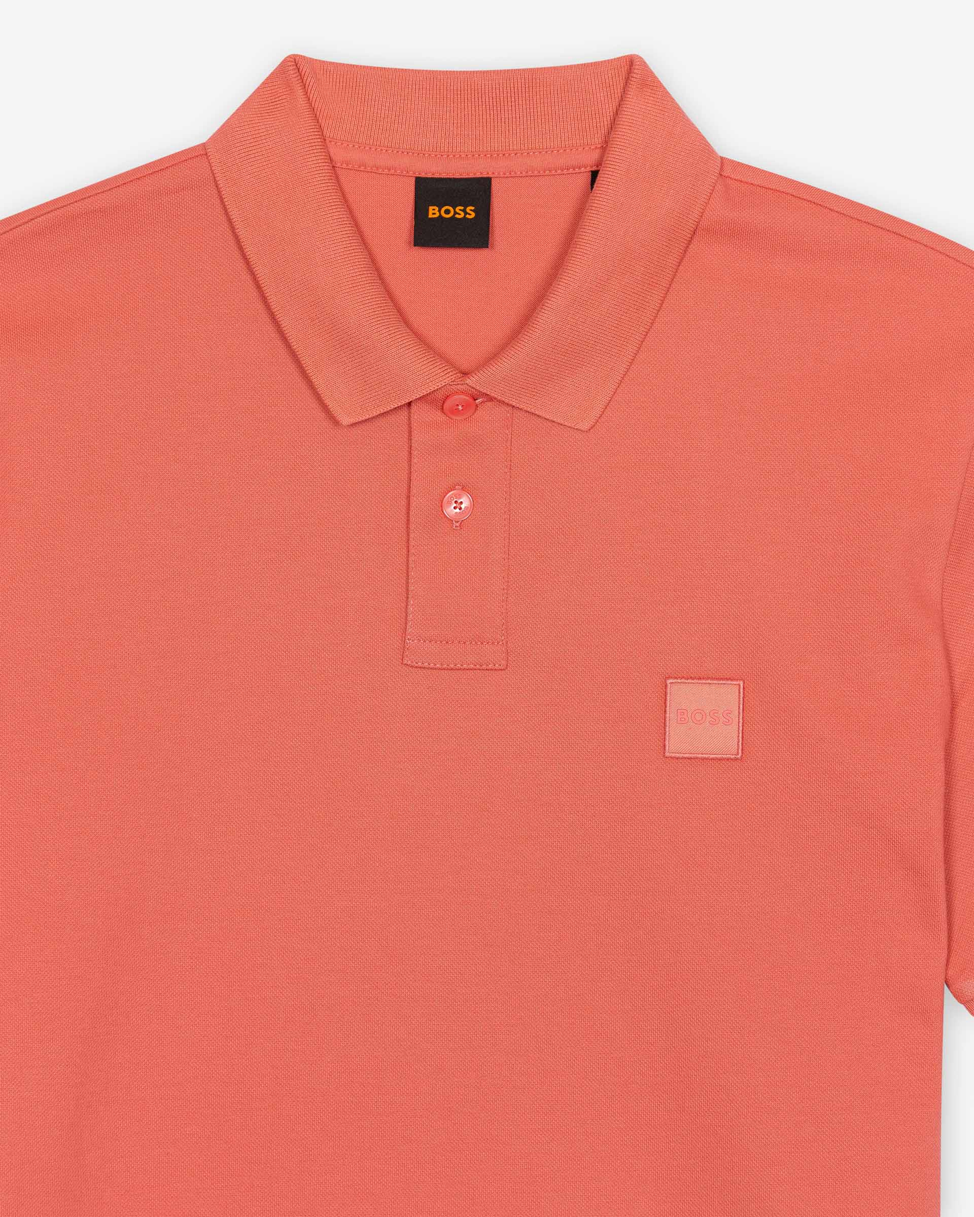 Polo em algodão piquet Boss