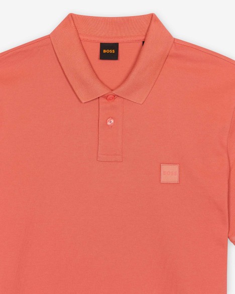 Polo de piqu� de algod�n Boss