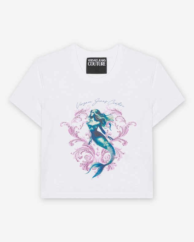 Kort T-shirt Versace Jeans Couture