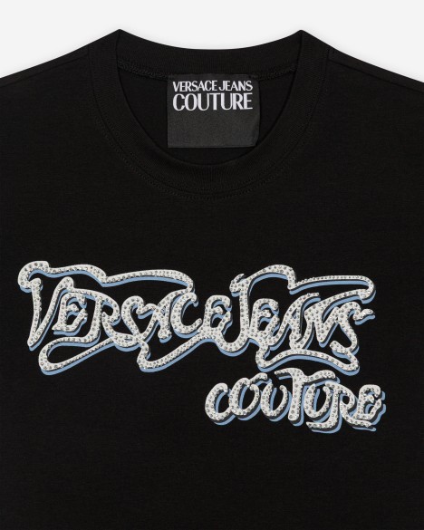 T-shirt Cropped Versace Jeans Couture