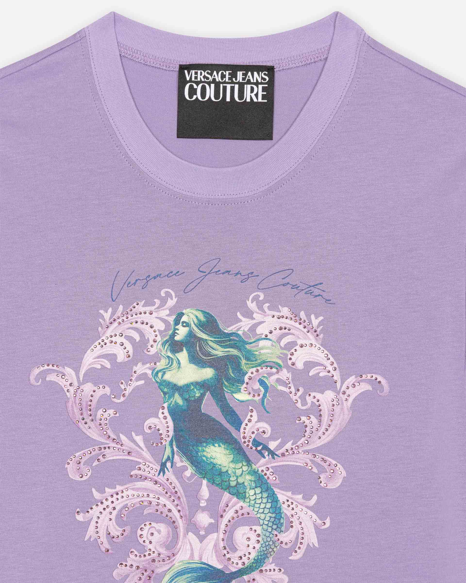 Kort T-shirt Versace Jeans Couture