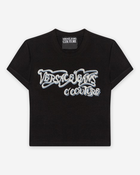 Kort T-shirt Versace Jeans Couture