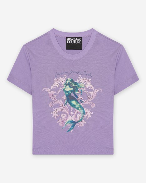 Kort T-shirt Versace Jeans Couture
