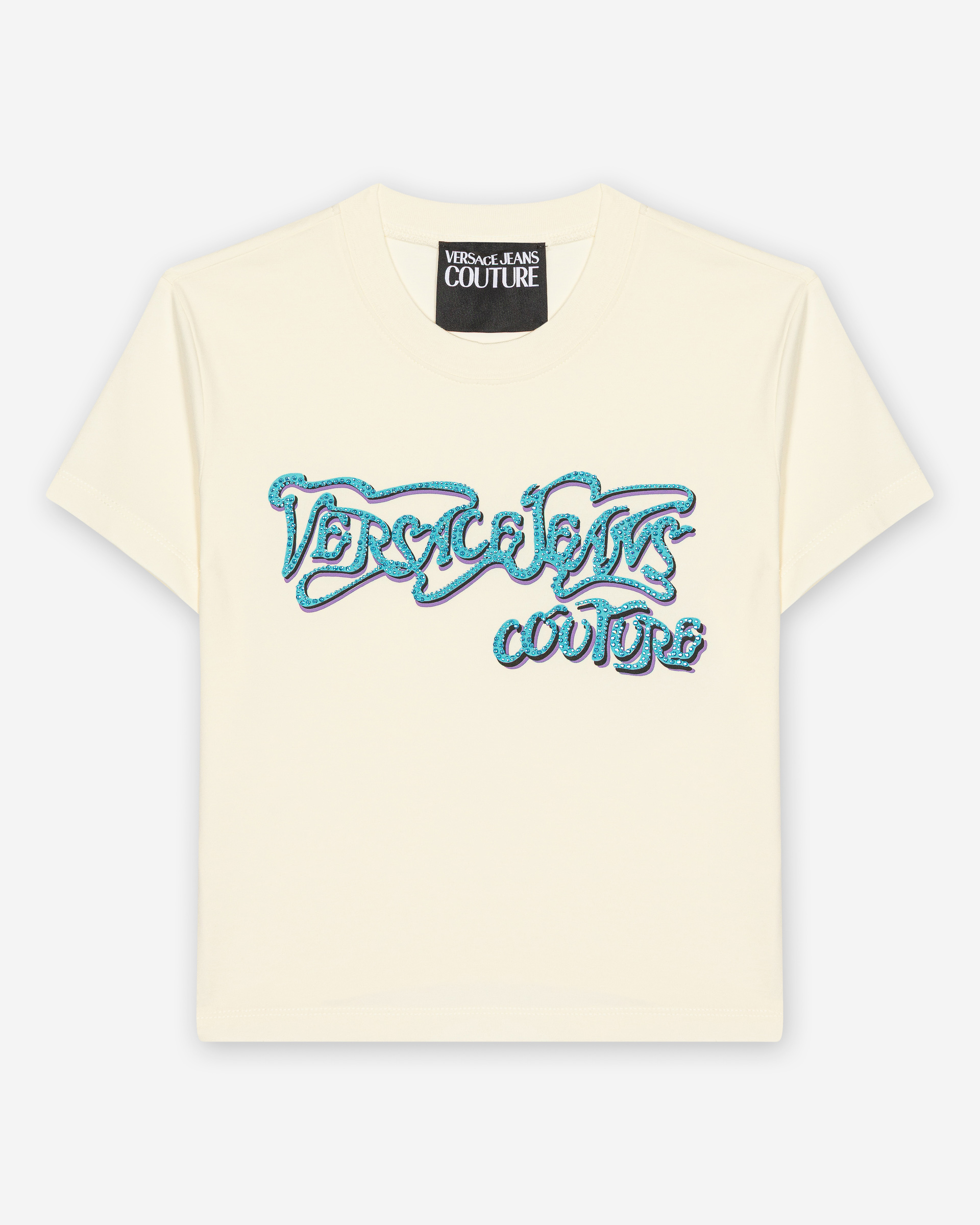 T-shirt crop top Versace Jeans Couture