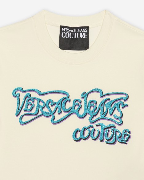 Kort T-shirt Versace Jeans Couture