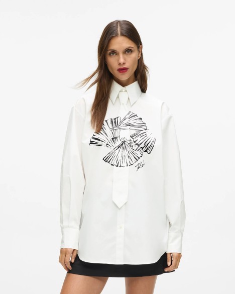 Camisa larga Karl Lagerfeld