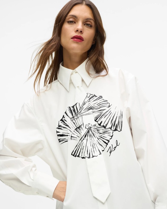 Lang overhemd Karl Lagerfeld