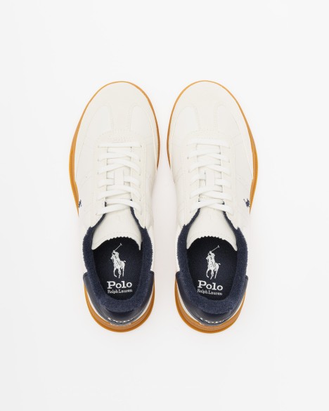 Witte sportschoenen Polo Ralph Lauren