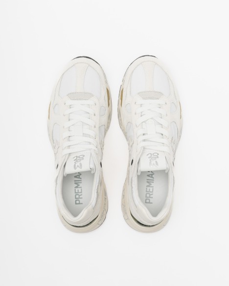 Wei�e Sneakers Premiata