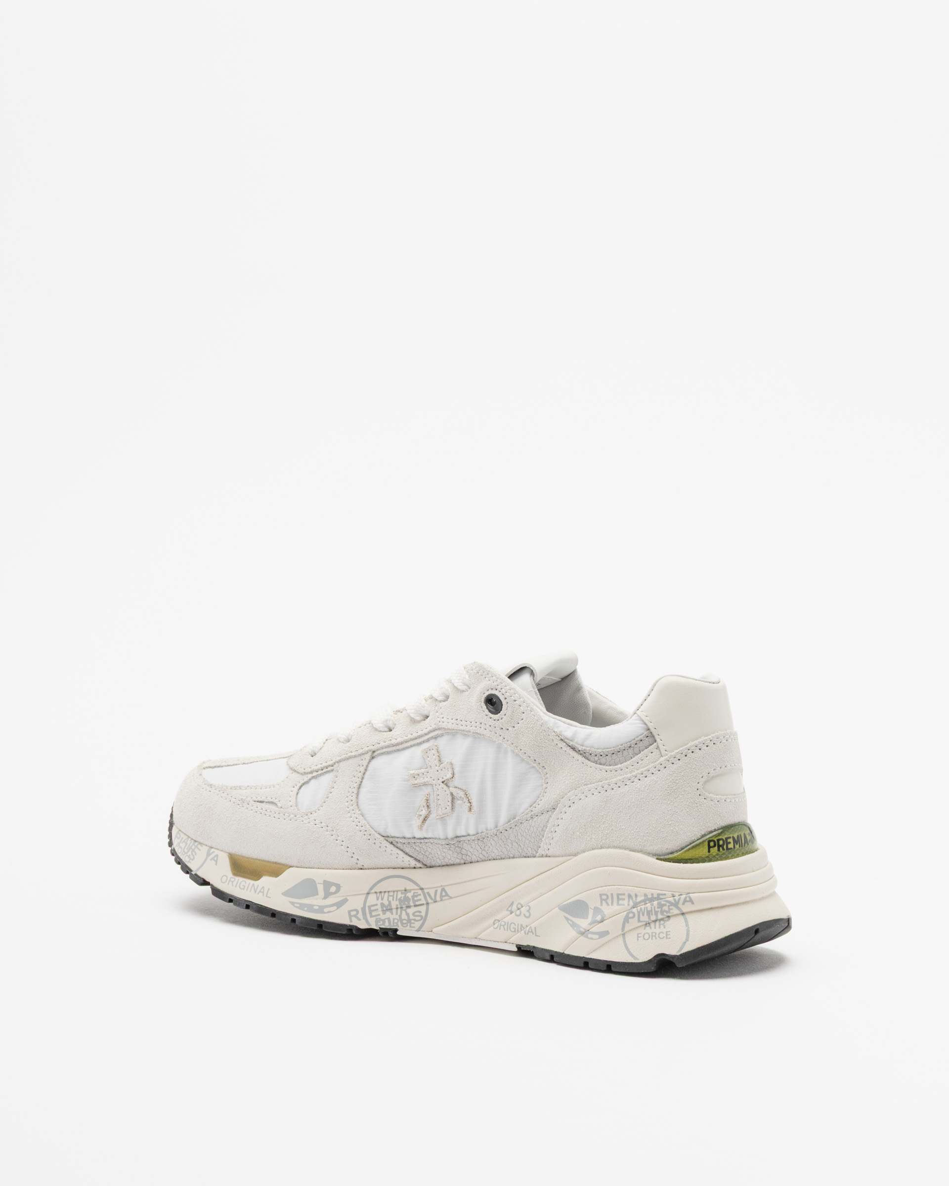 Baskettes blanches Premiata