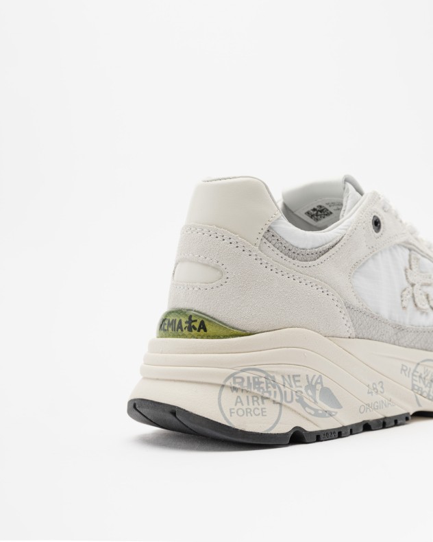 Baskettes blanches Premiata