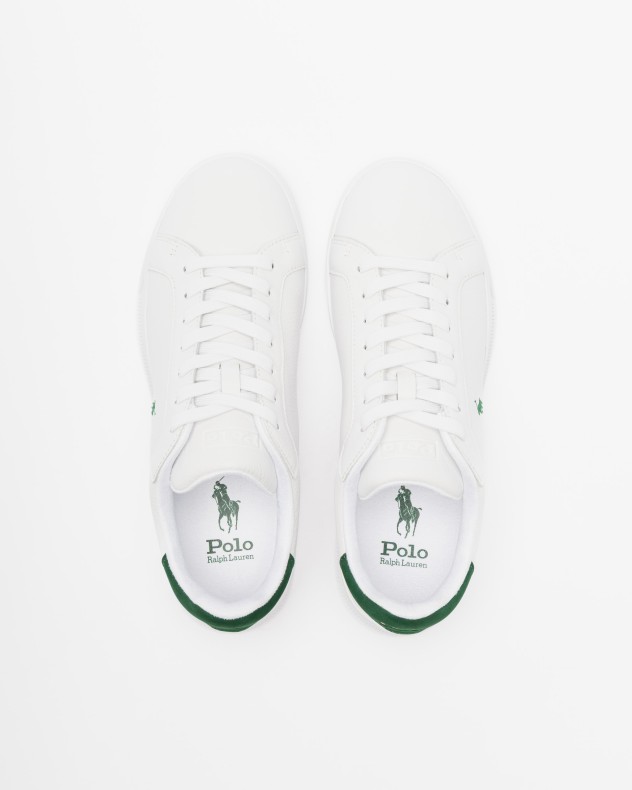 Witte sportschoenen Polo Ralph Lauren