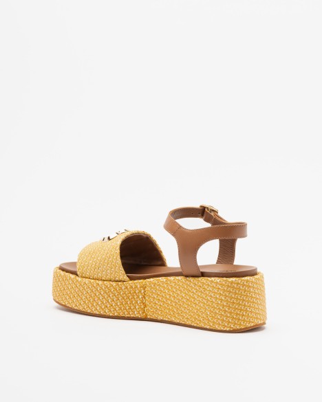 Sandali con plateau Love Moschino