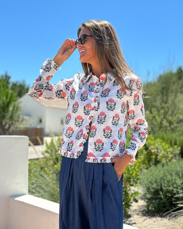 Camisa de linho VilaGallo