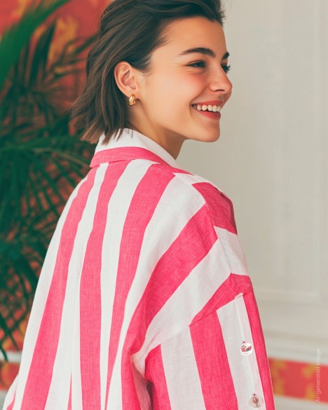 Camicia di lino VilaGallo