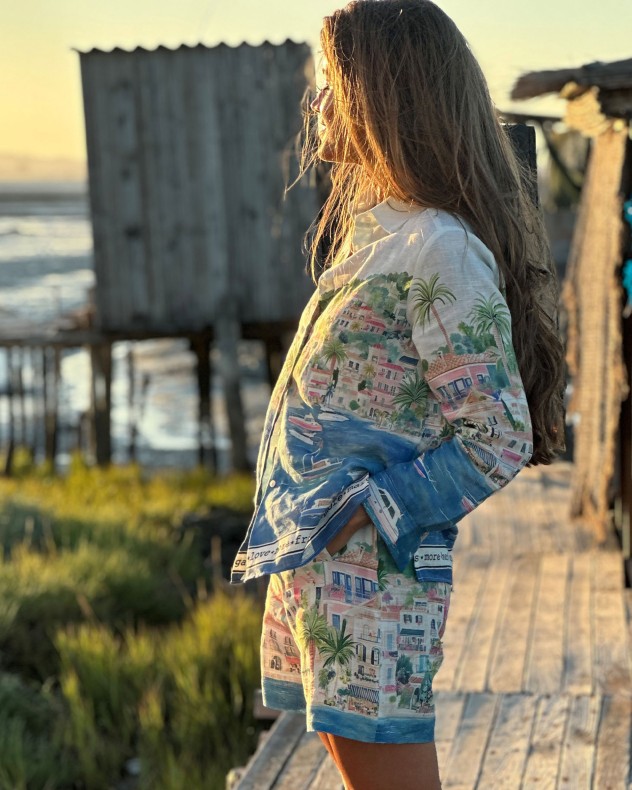 Cal��es de linho VilaGallo