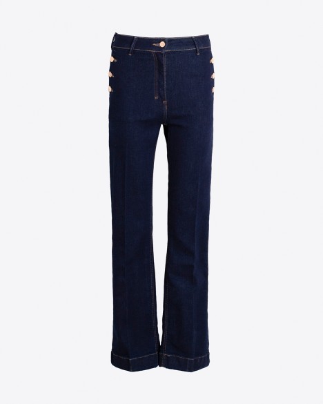 VilaGallo Cal�as de ganga de cintura subida