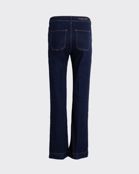 VilaGallo Cal�as de ganga de cintura subida