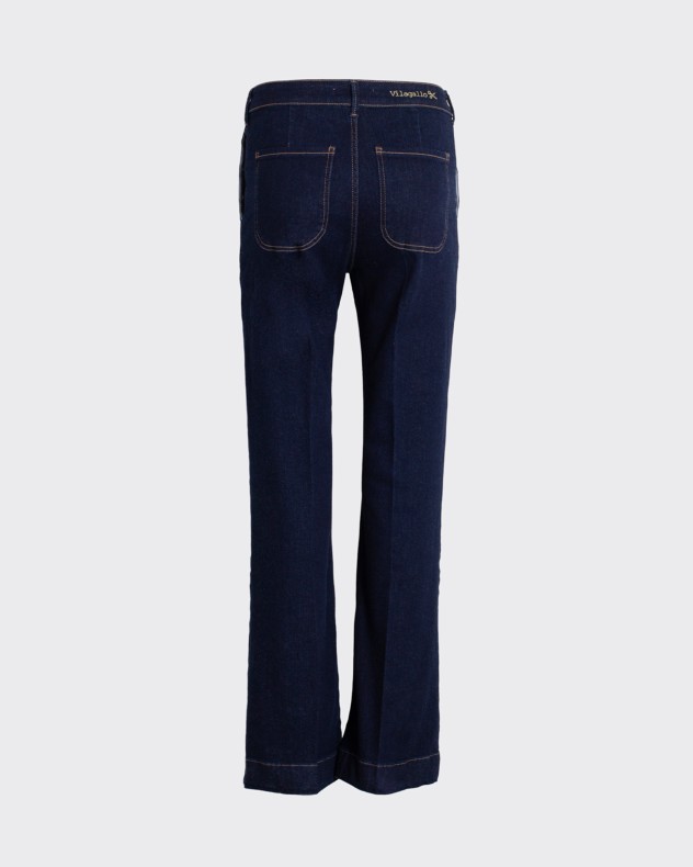 Calças de ganga de cintura subida VilaGallo