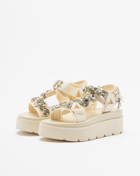 Sand�lias de plataforma Nan-Ku Couture