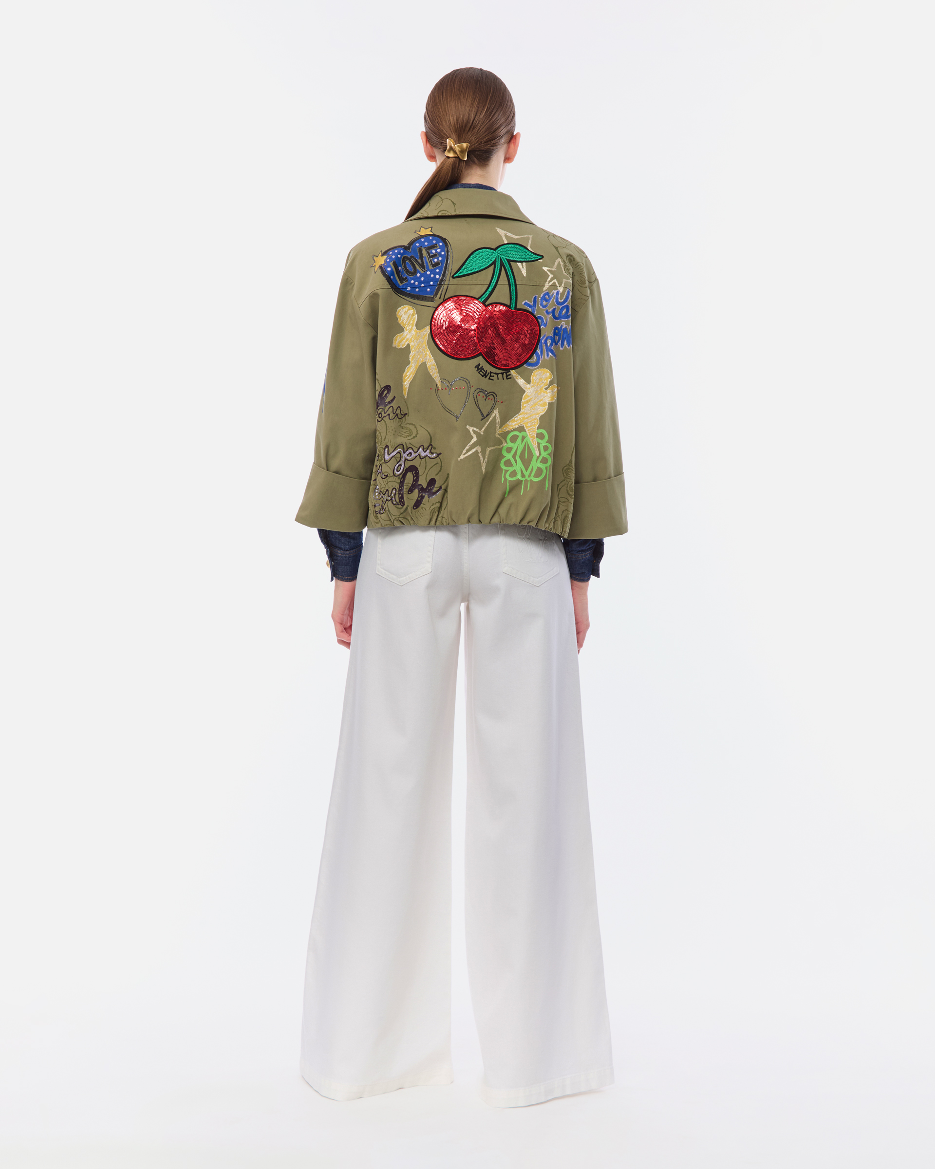 Calças Wide Leg Nenette