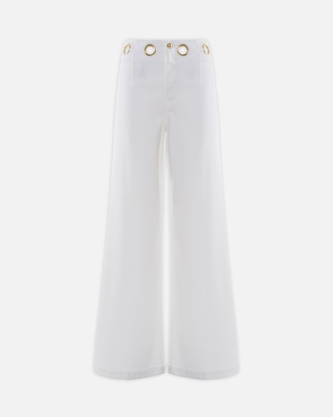 Calças Wide Leg Nenette Calças Wide Leg Nenette