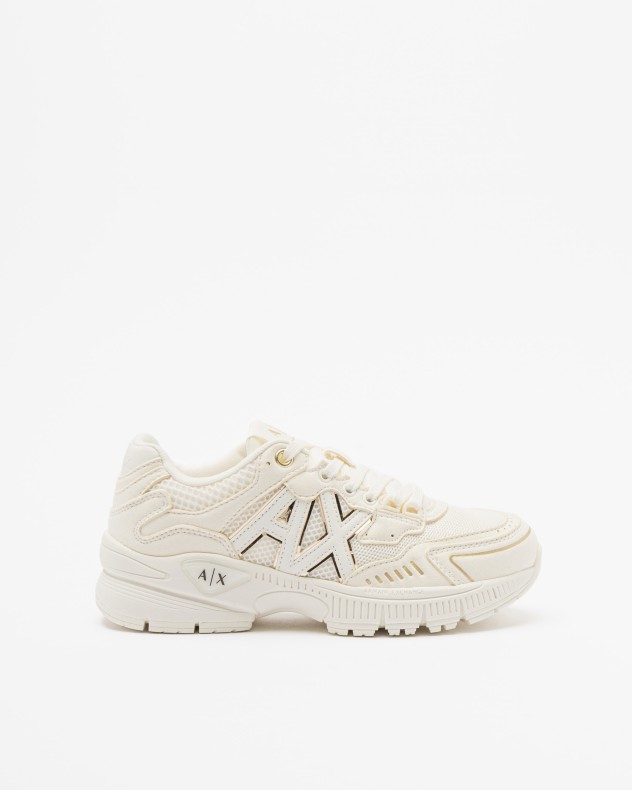 Sapatilhas brancas Armani Exchange