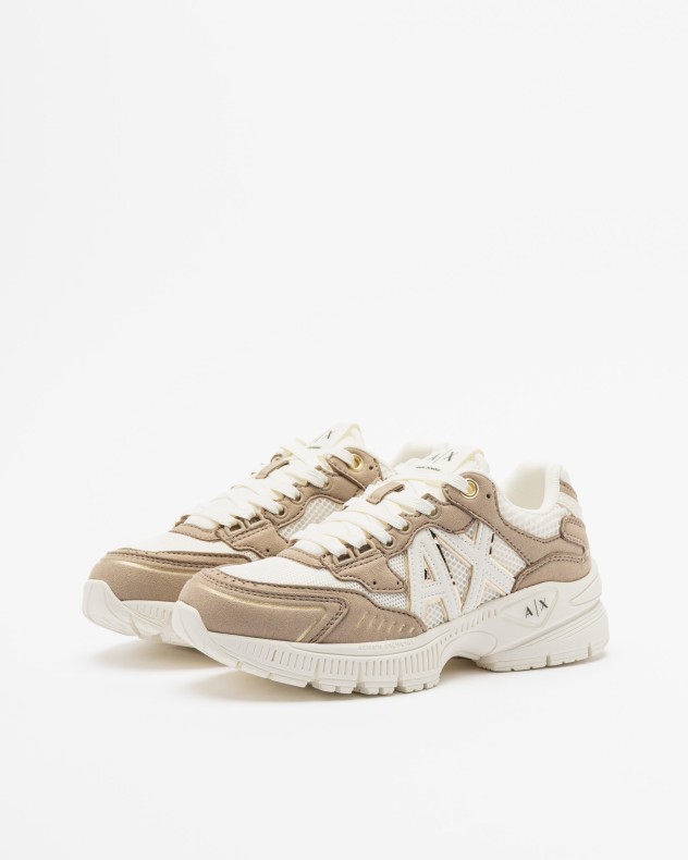 Baskettes blanches Armani Exchange