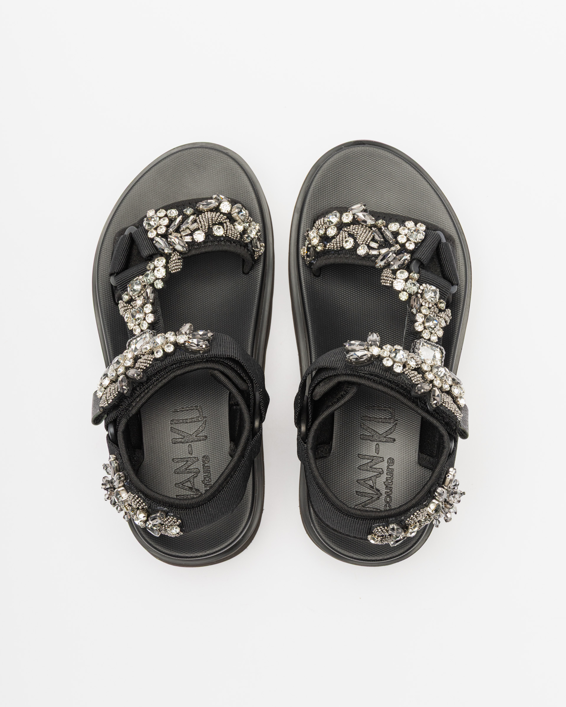 Sandálias de plataforma Nan-Ku Couture