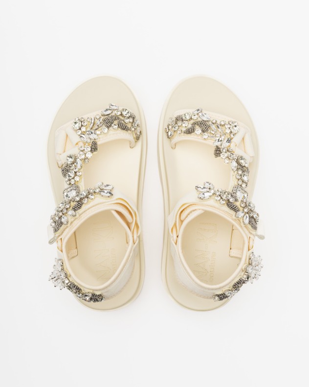 Sand�lias de plataforma Nan-Ku Couture