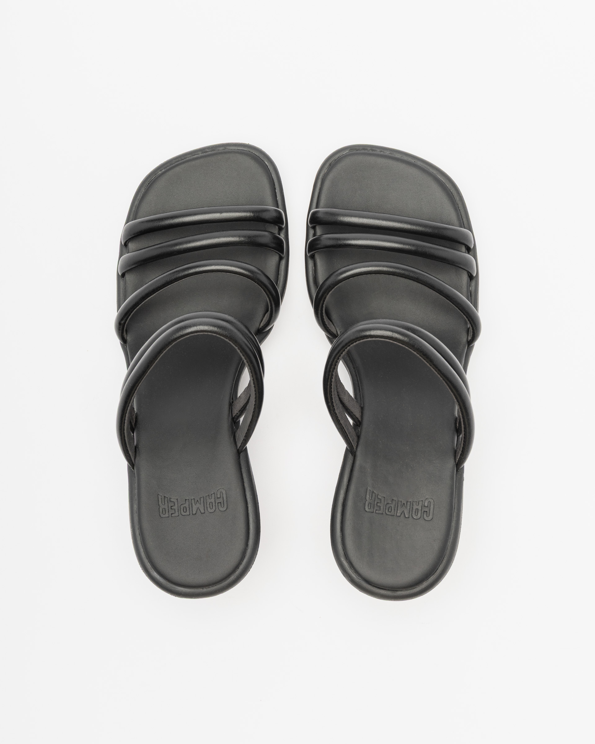 Sandalen met sleehak Camper