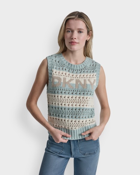 Colete de malha DKNY Jeans