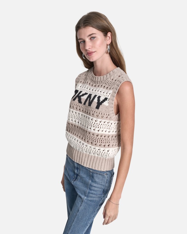 Colete de malha DKNY Jeans