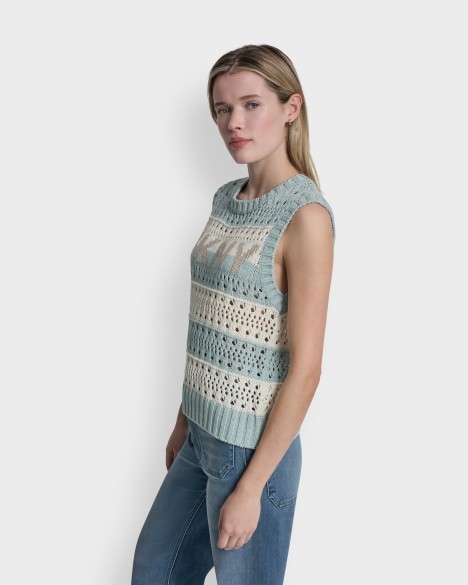 DKNY Jeans Colete de malha