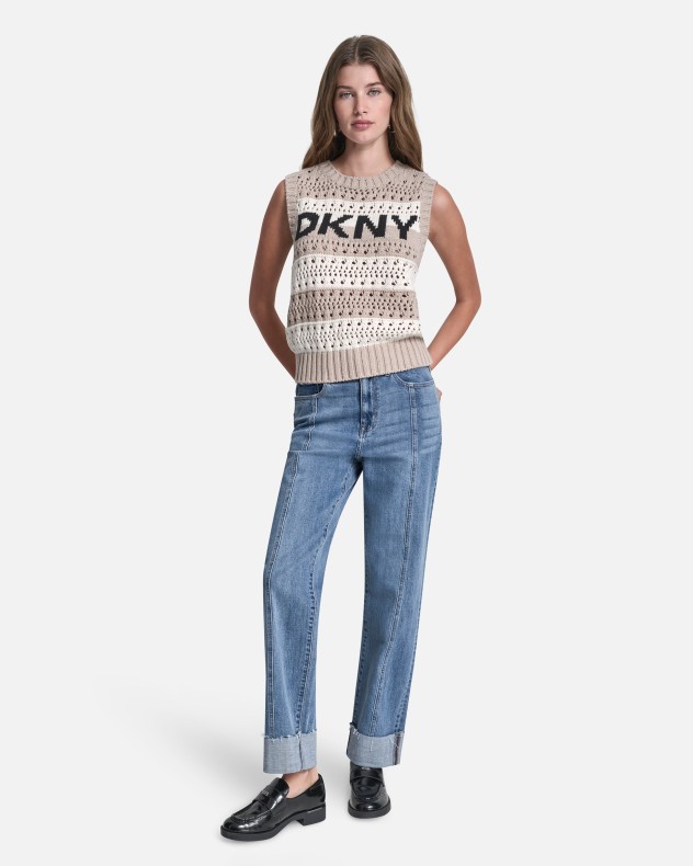 Colete de malha DKNY Jeans