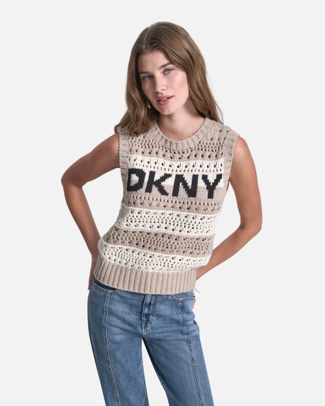 Colete de malha DKNY Jeans