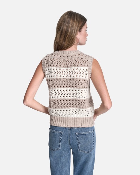 DKNY Jeans Colete de malha