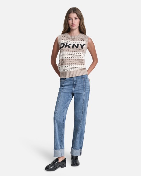 Colete de malha DKNY Jeans