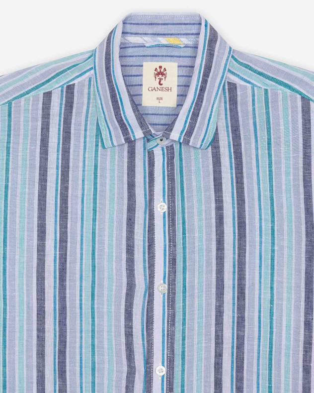 Linnen overhemd Ganesh