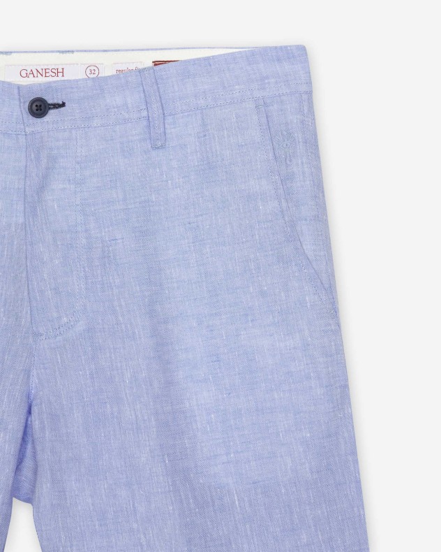 Cal��es de linho Ganesh