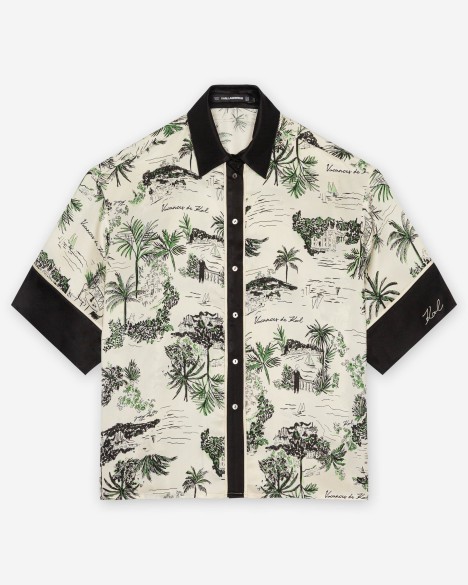 Camicia a maniche corte Karl Lagerfeld