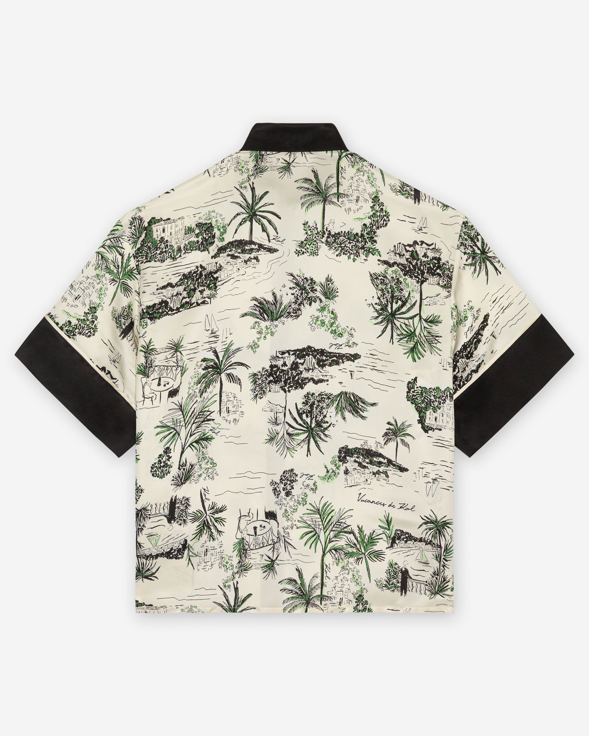 Camicia a maniche corte Karl Lagerfeld