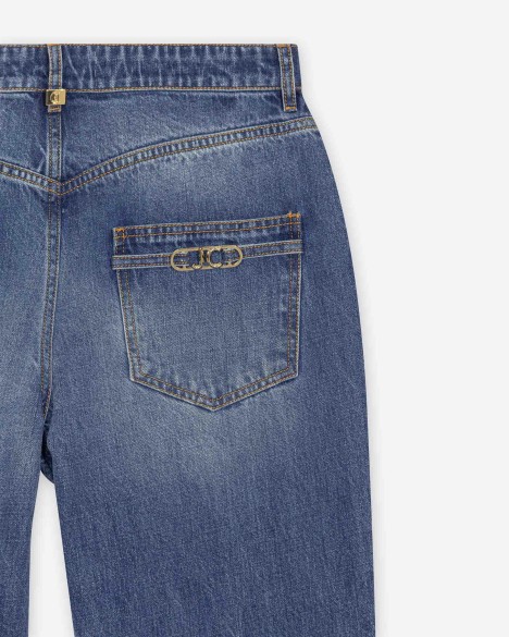 Wijde jeans Just Cavalli