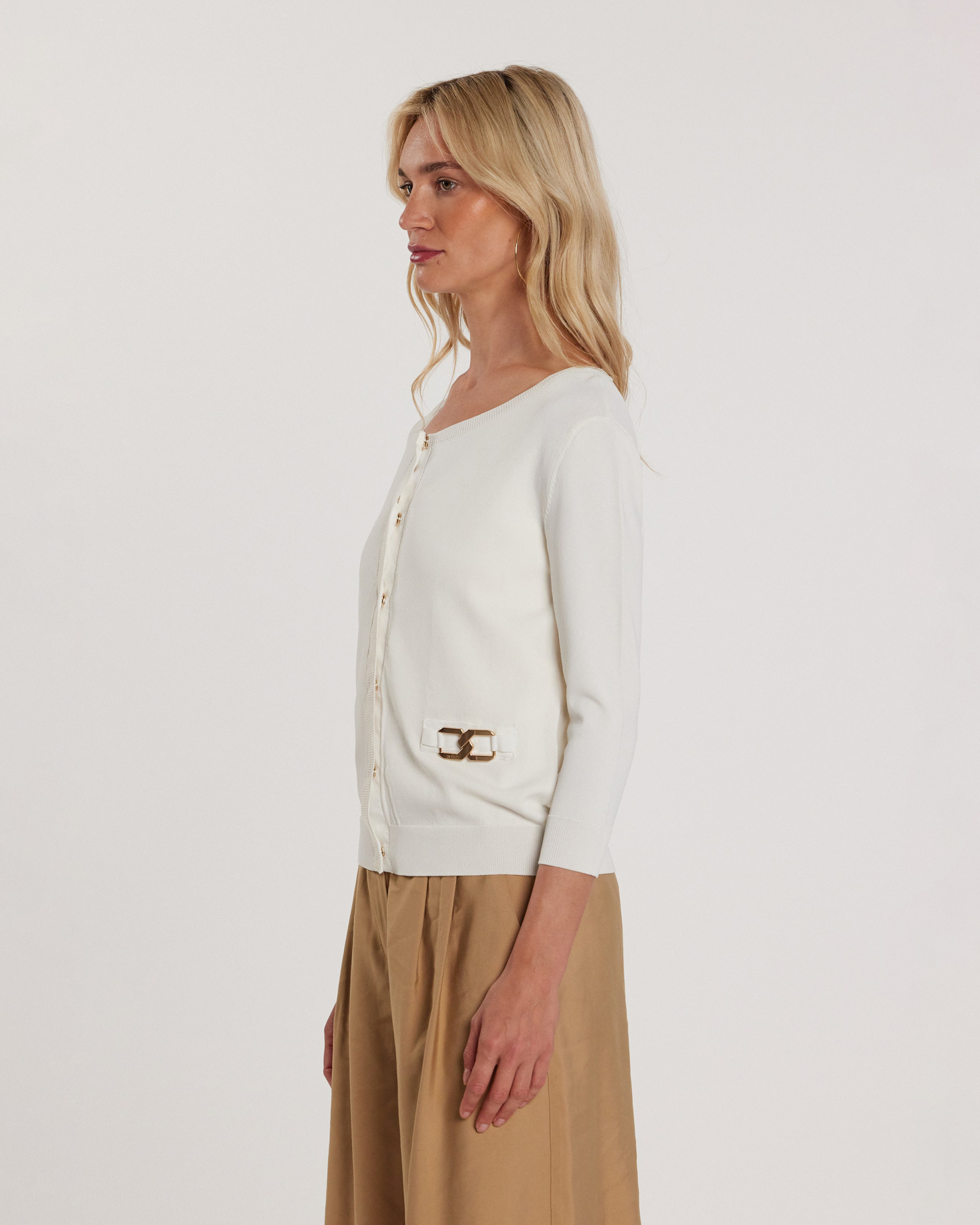 Cappotto lavorato a maglia Relish