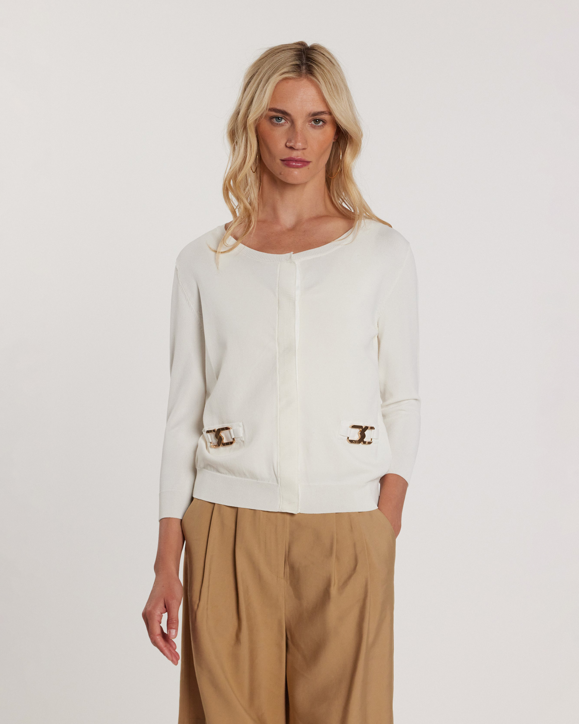 Cappotto lavorato a maglia Relish