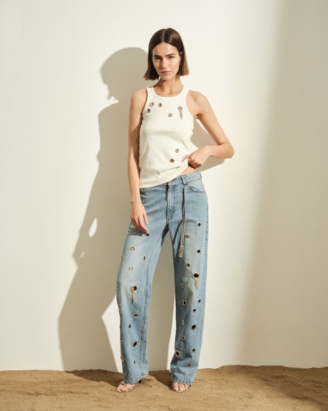 Jeans Wide Leg Jijil