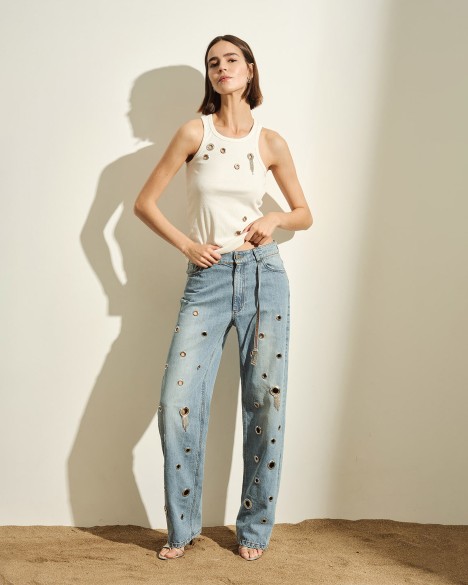 Jeans Wide Leg Jijil